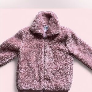 BB Dakota by Steve Madden Plush Pink Bomber Jacket